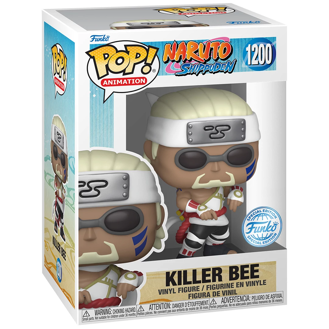 sticky Funko Pop! Animation: Naruto Shippuden - Killer Bee figura #1200