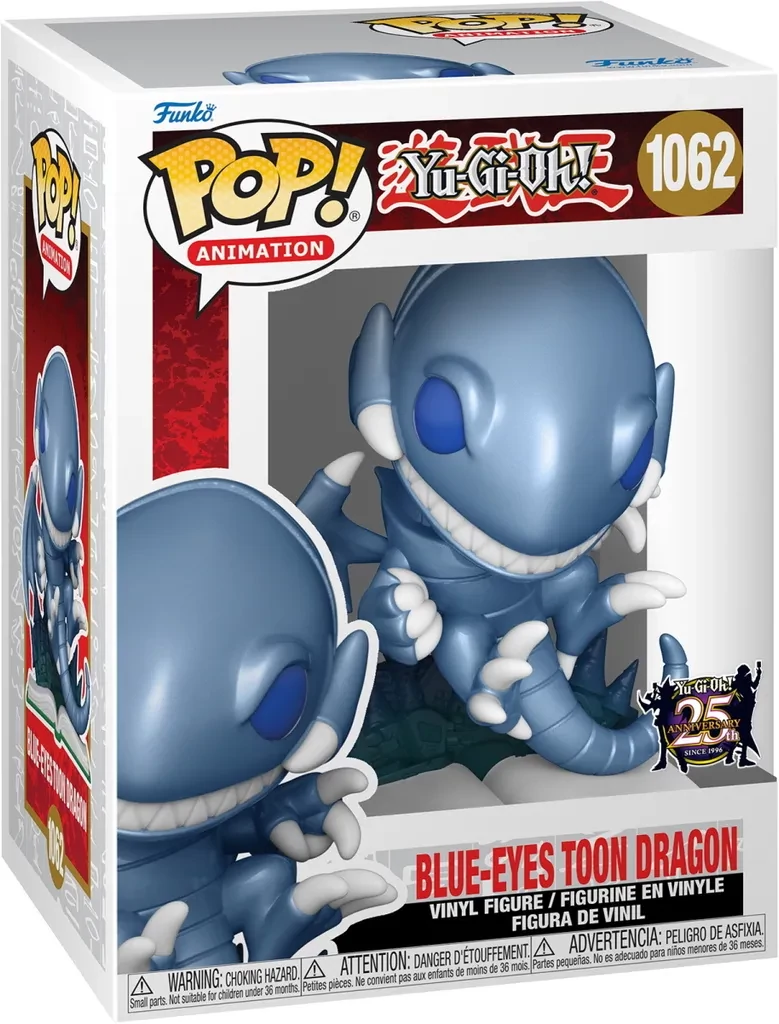 sticky Funko POP! Animation: Yu-Gi-Oh - Blue Eyes Toon Dragon (MT) figura #1062