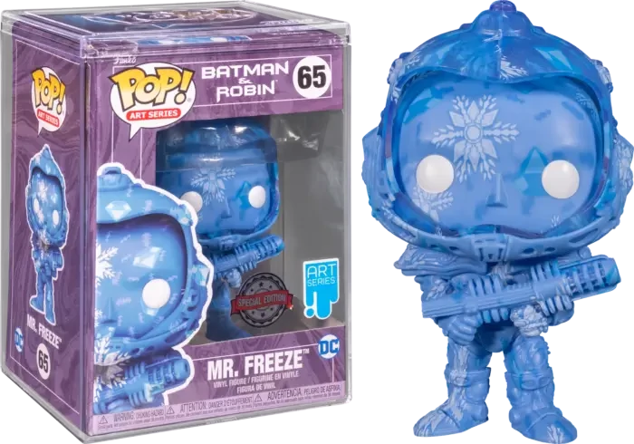 sticky Funko Pop! Art Series DC: Batman & Robin - Mr. Freeze figura #65