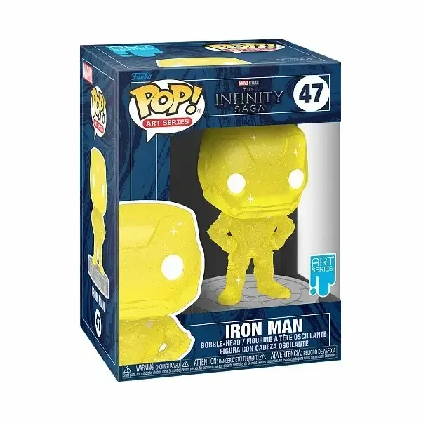 sticky Funko POP! Artist Series: Infinity Saga - Iron Man figura #47