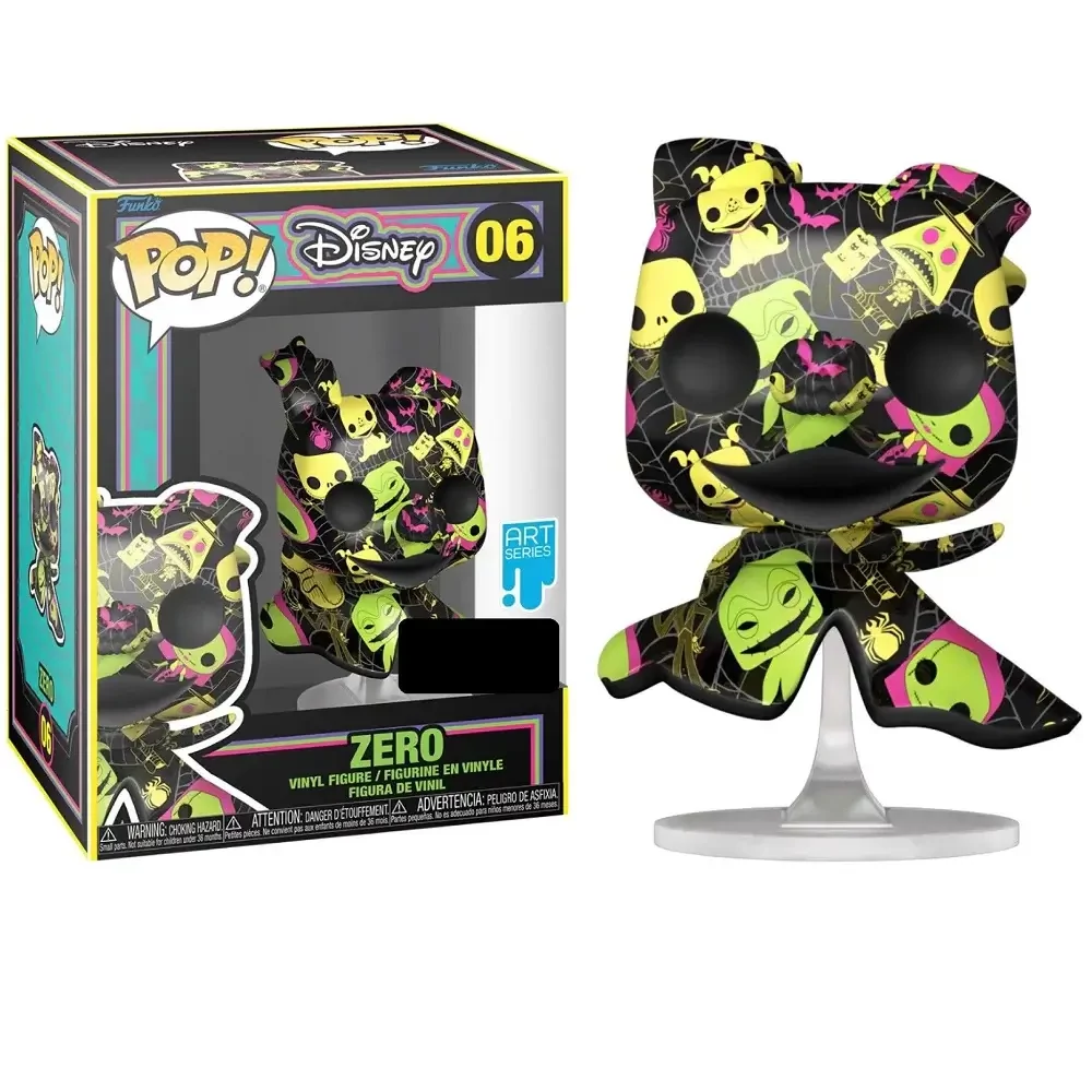 sticky Funko POP! Artist Series: The Nightmare Before Christmas - Zero figura #6