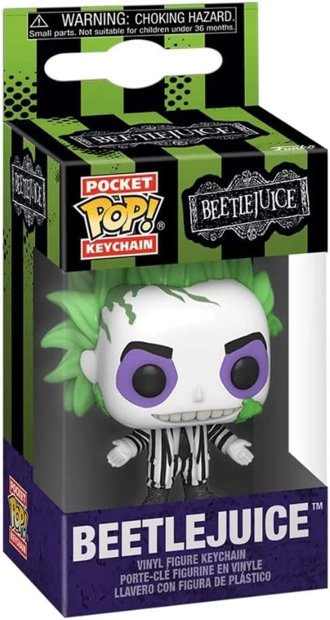 sticky Funko POP! Beetlejuice - Beetlejuice kulcstartó