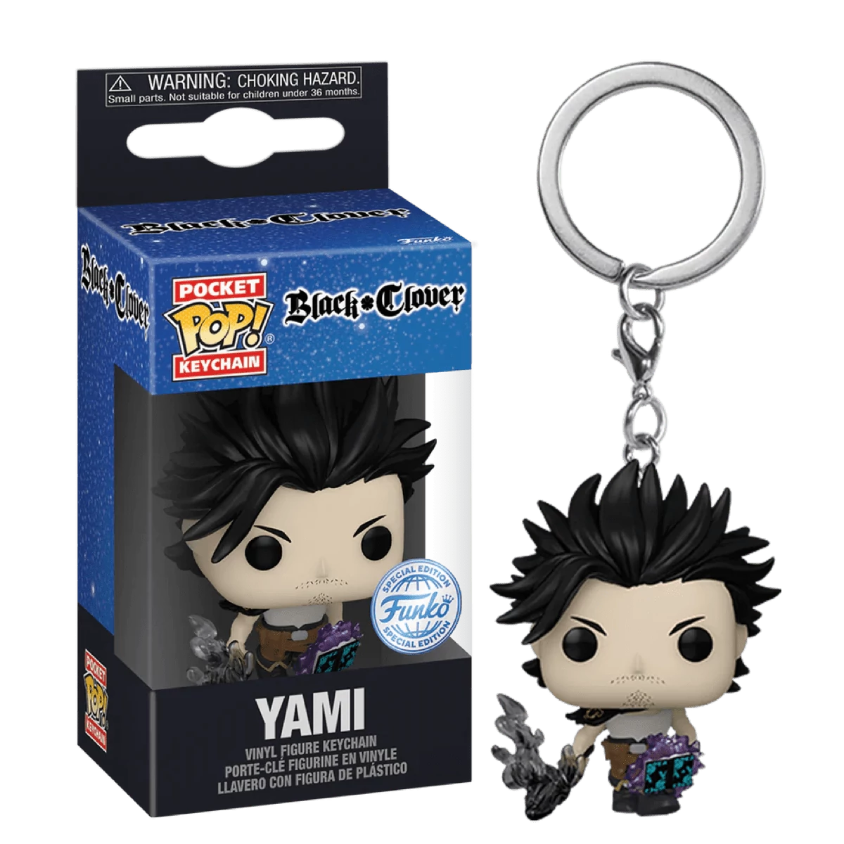 sticky Funko POP! Black Clover - Yami kulcstartó