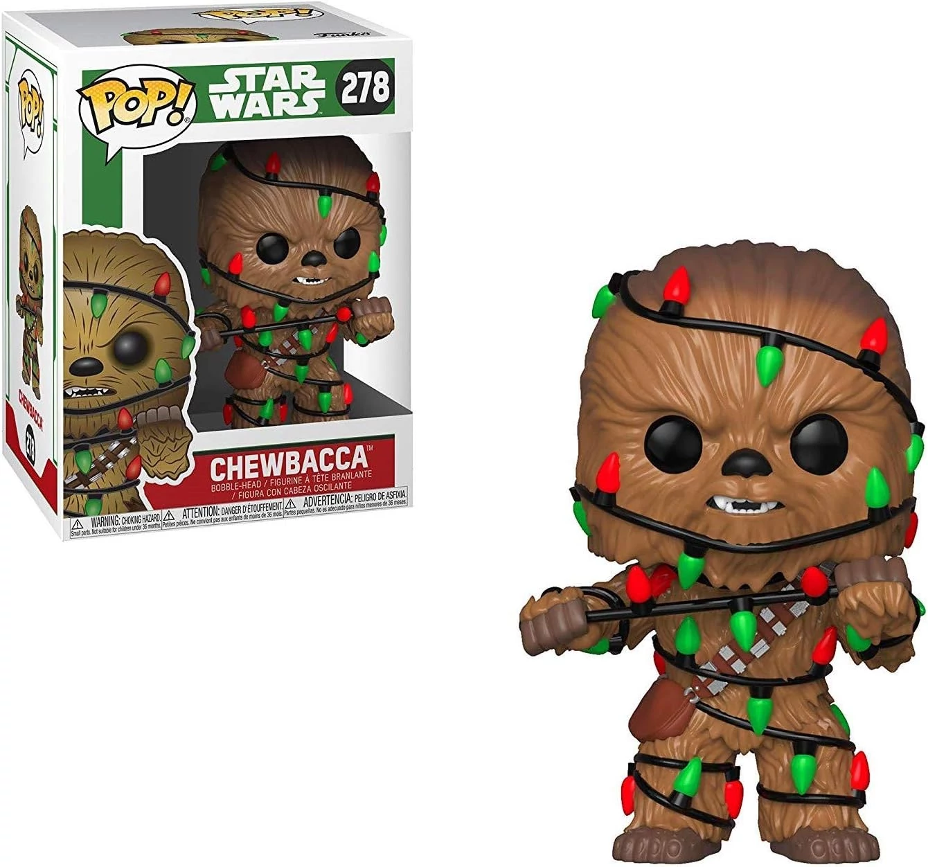 sticky Funko POP! Star Wars - Holiday Chewbacca figura #278