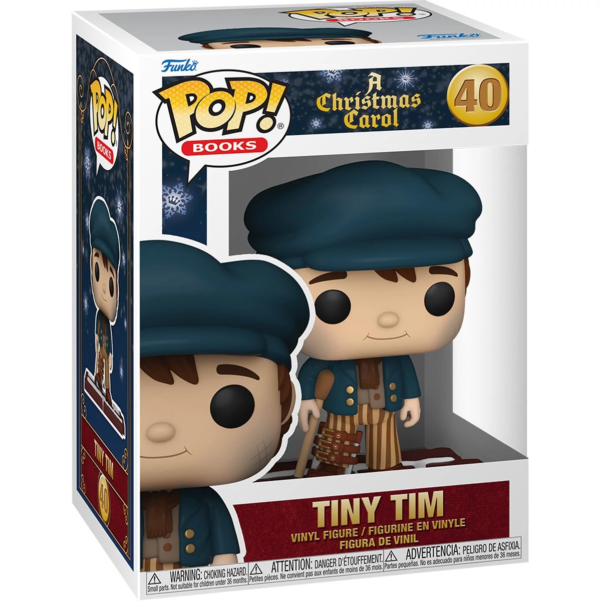 sticky Funko POP! Books: A Christmas Carol - Tiny Tim figura #40