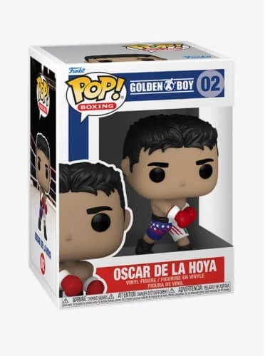 sticky Funko Pop! Boxing: Golden Boy - Oscar De La Hoya figura #02