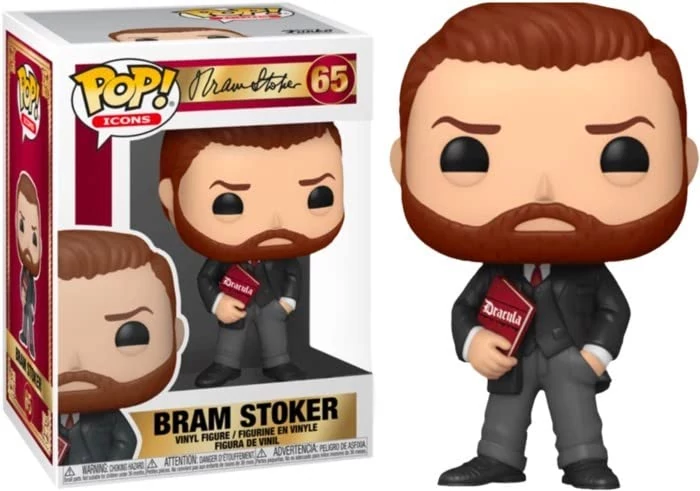 sticky Funko POP! Bram Stoker with Book figura #65