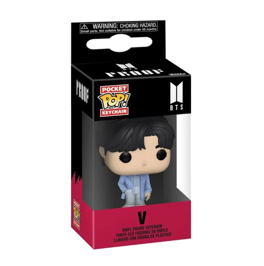 sticky Funko POP! BTS - V kulcstartó