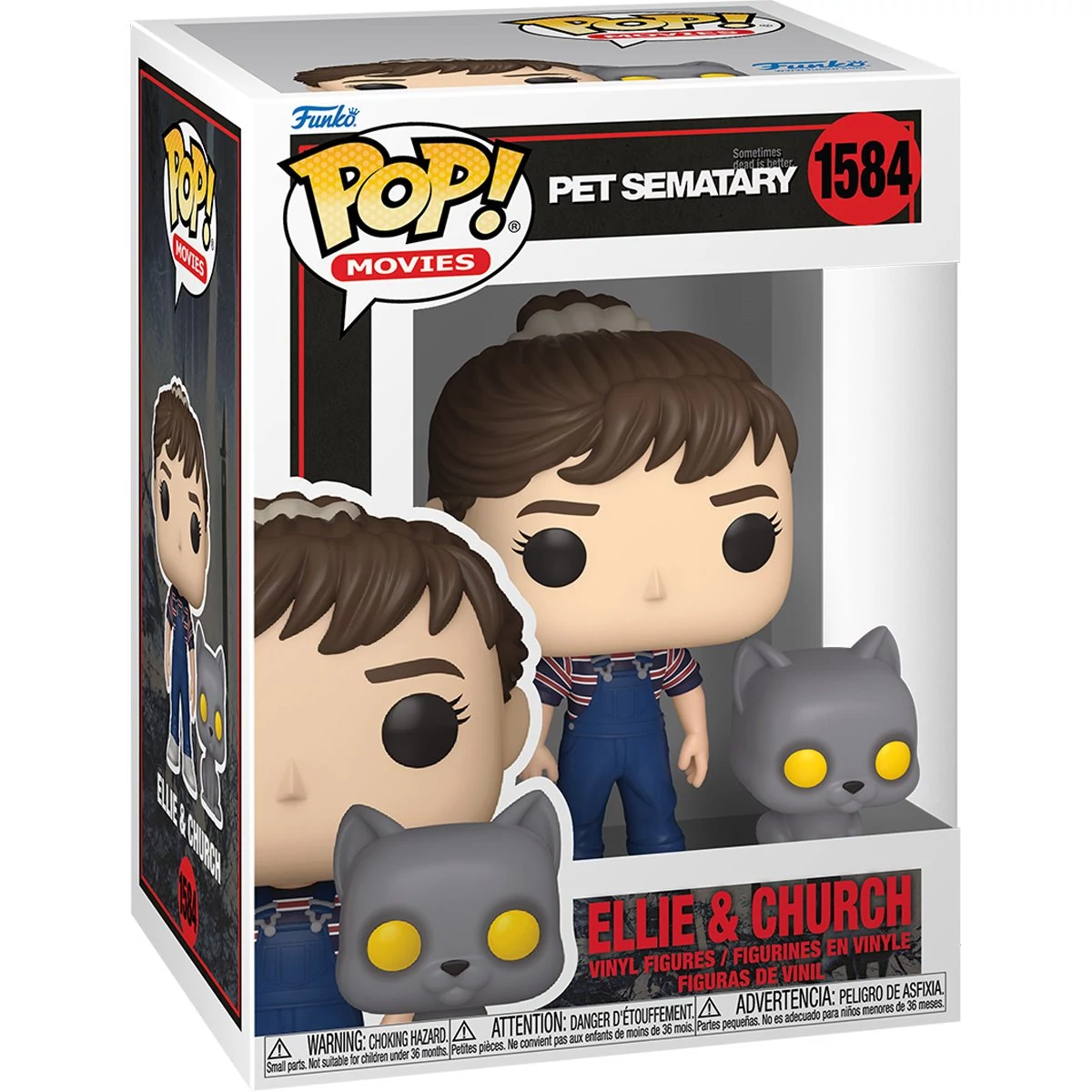 sticky Funko POP! Movies: Pet Sematary - Ellie & Church figura #1584