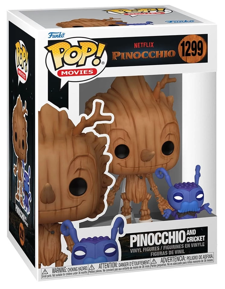 sticky Funko POP!&Buddy: Pinocchio - Pinocchio & Cricket figura #1299