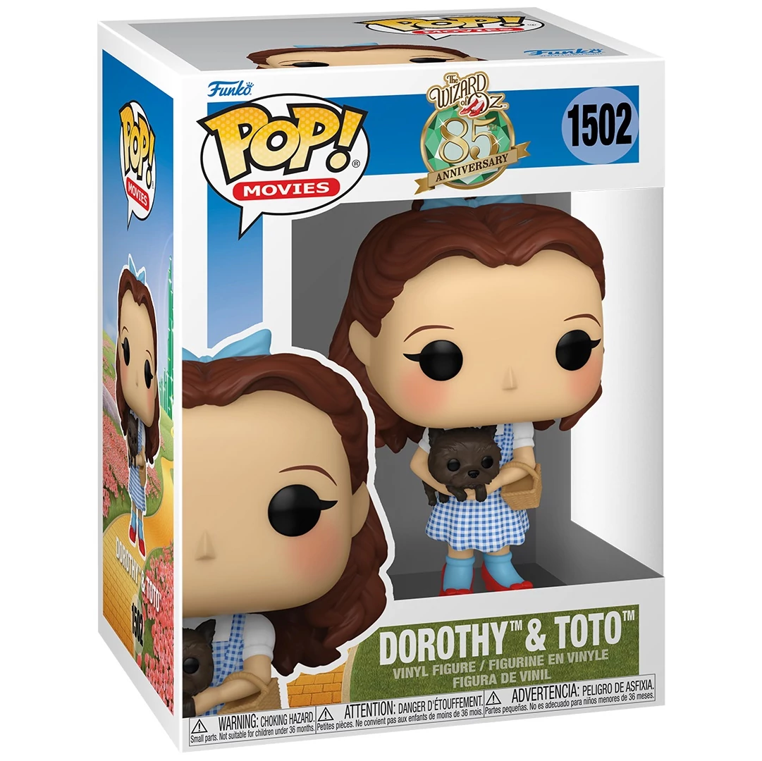 sticky Funko POP! & Buddy: The Wizard of Oz - Dorothy w/Toto figura