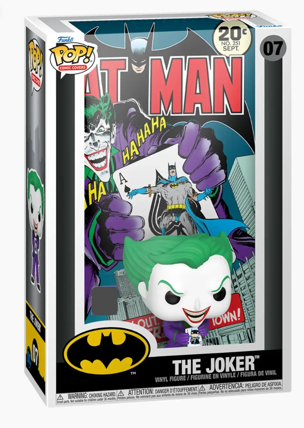 sticky Funko POP! Comic Cover: Joker - Back in Town figura #7