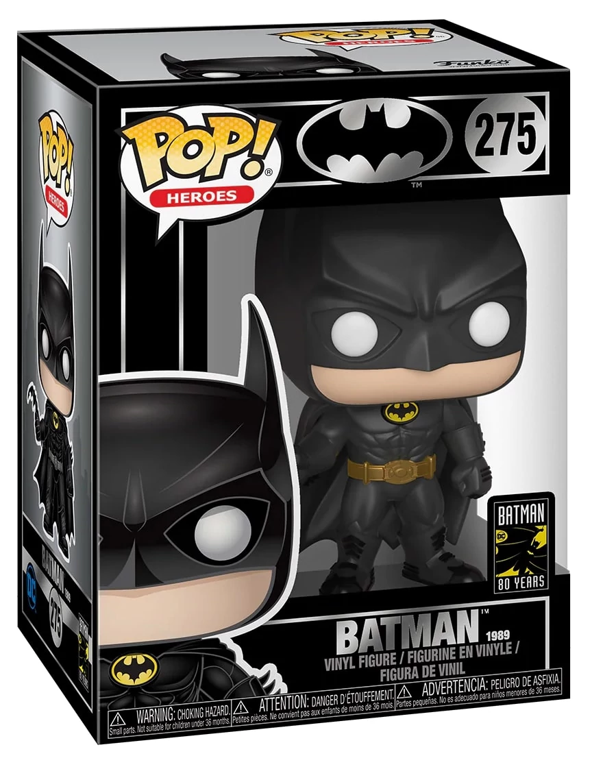 sticky Funko POP! Heroes: Batman 80th - Batman (1989) figura #275