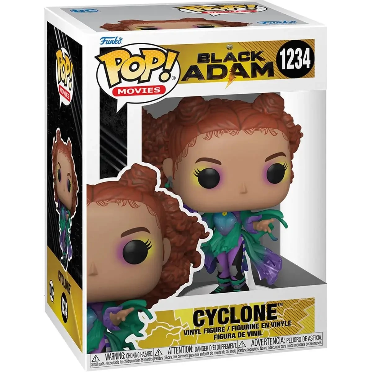 sticky Funko POP! DC Comics: Black Adam - Cyclone figura #1234