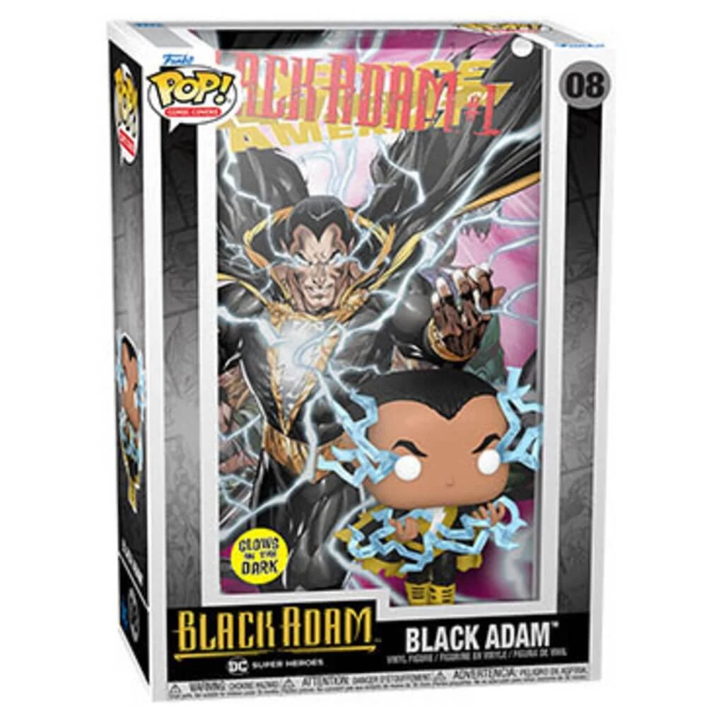 sticky Funko POP! Comic Cover DC: Black Adam (GW) figura #8