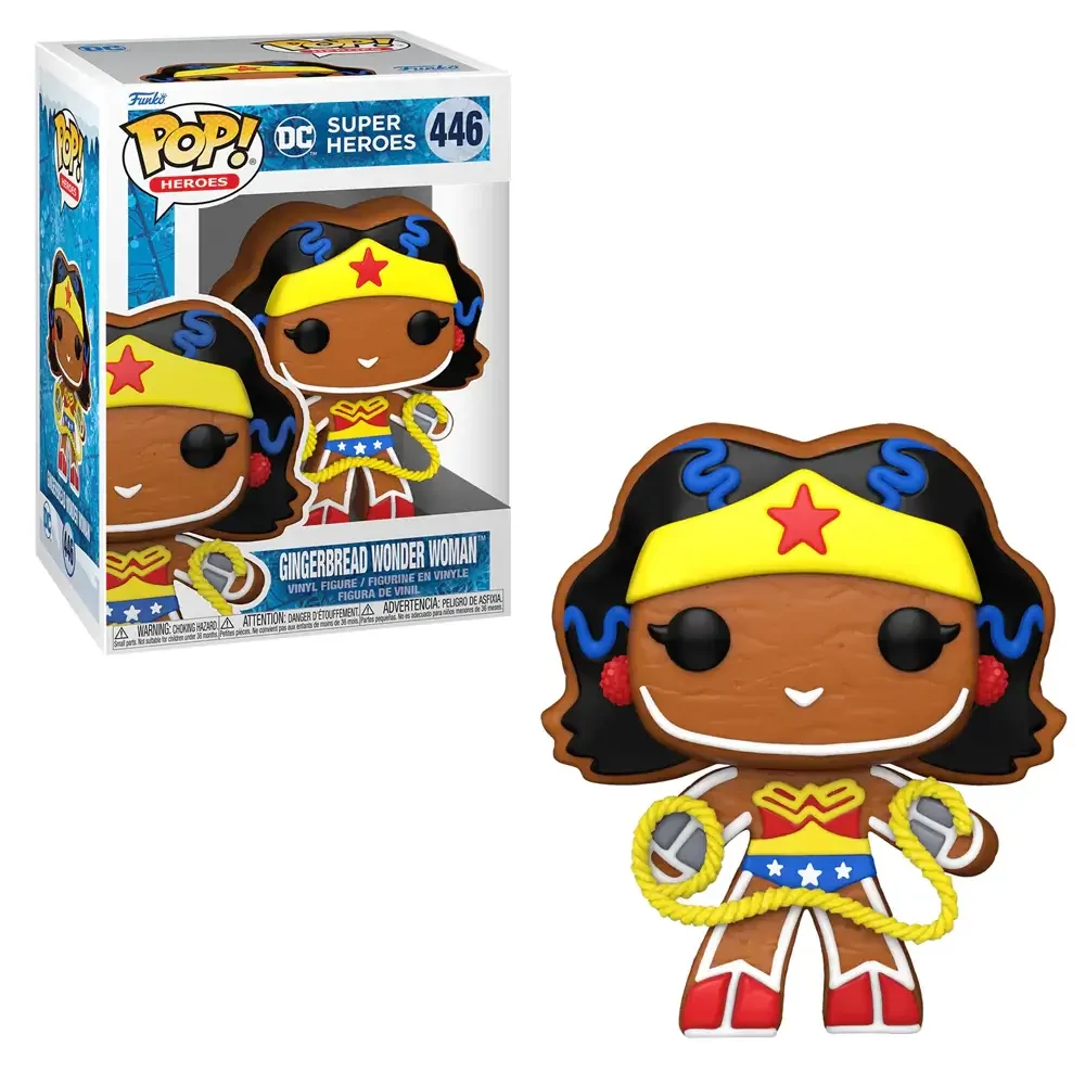 sticky Funko POP! Heroes: DC Holiday - Wonder Woman (GB) figura #446