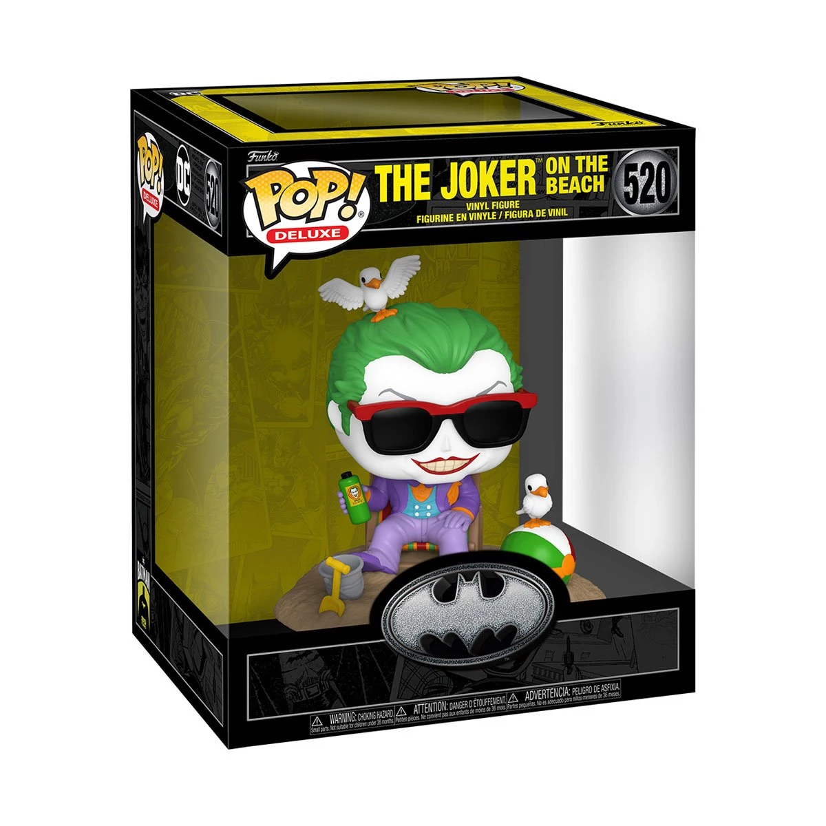 sticky Funko POP! Deluxe: Batman 85th - The Joker(Beach) figura