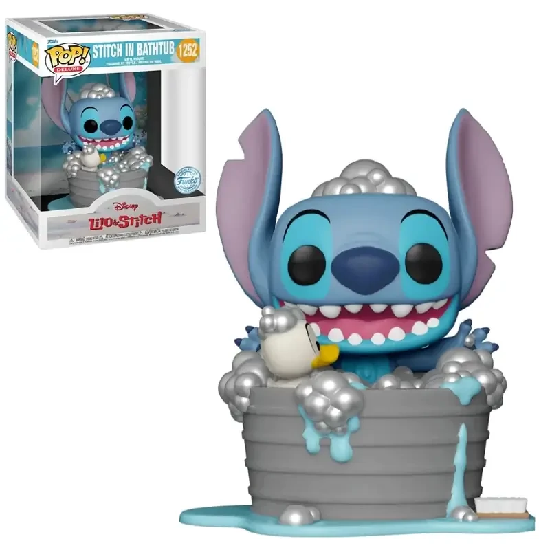 sticky Funko Pop! Deluxe: Disney Lilo & Stitch - Stitch in Bathtub figura #1252