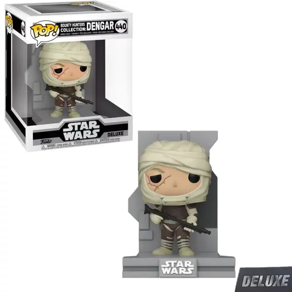 sticky Funko POP! Deluxe: Star Wars Bounty Hunter - Dengar figura #440