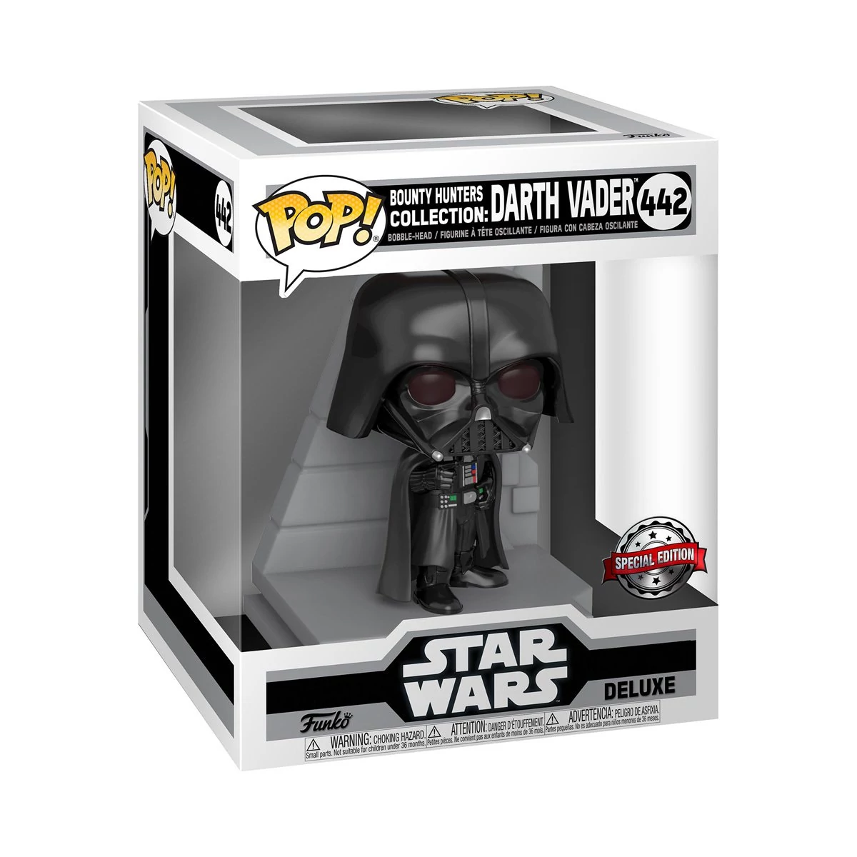 sticky Funko Pop! Deluxe: Star Wars Bounty Hunters Collection - Darth Vader figura #442