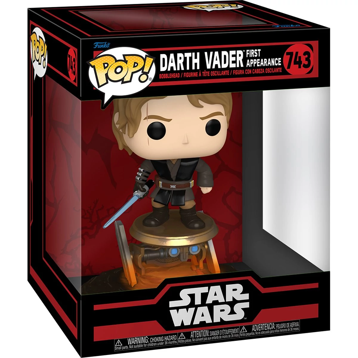 sticky Funko POP! Deluxe: Star Wars Darkside - Darth Vader figura #743