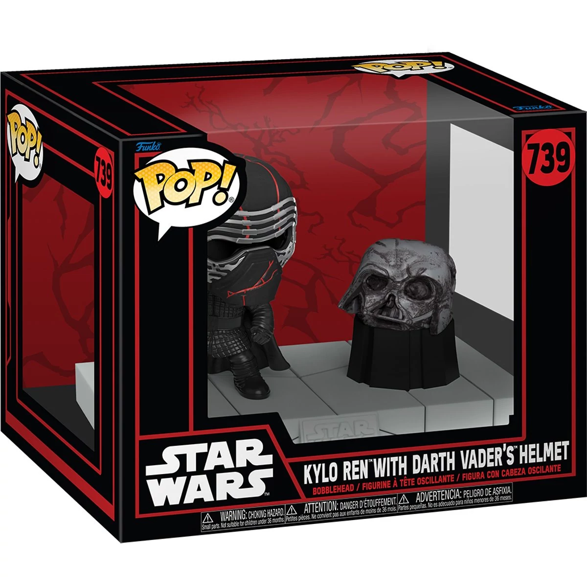 sticky Funko POP! Deluxe: Star Wars Darkside - Kylo Ren figura #739