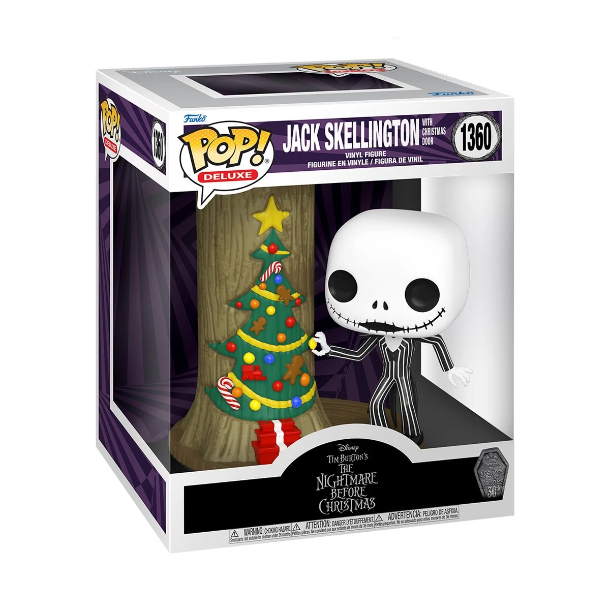 sticky Funko POP! Deluxe: The Nightmare Before Christmas - Jack Skellington figura #1360