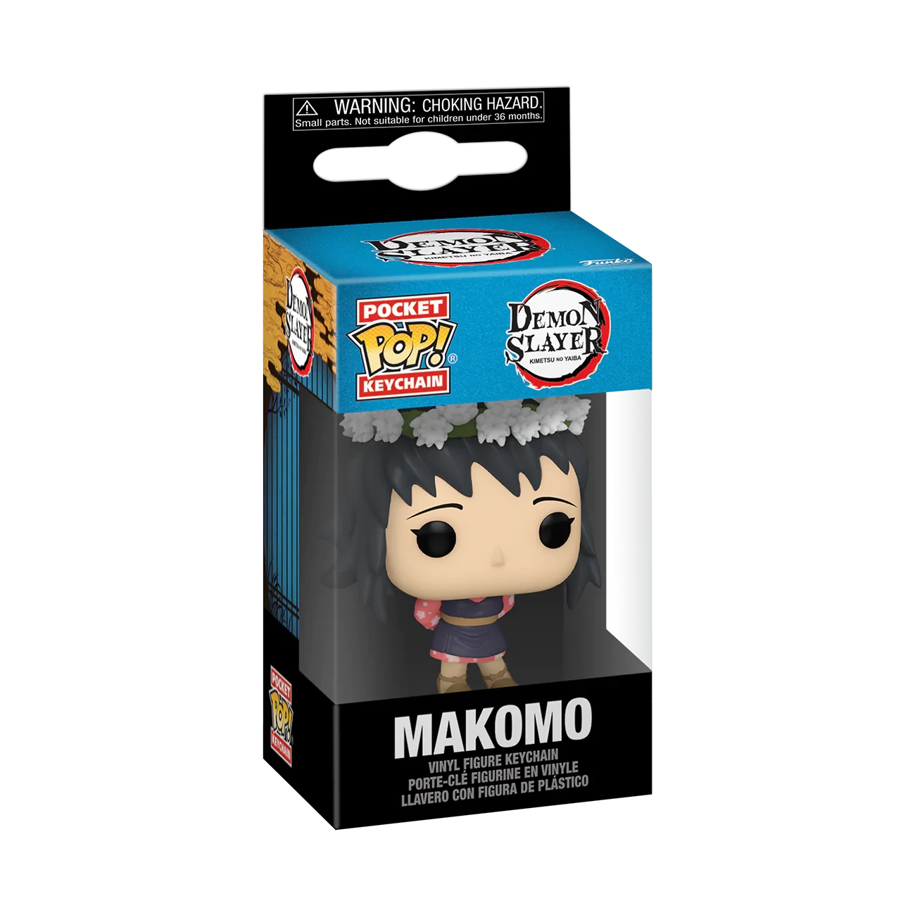 sticky Funko POP! Demon Slayer - Makomo (Flower Headdress) kulcstartó