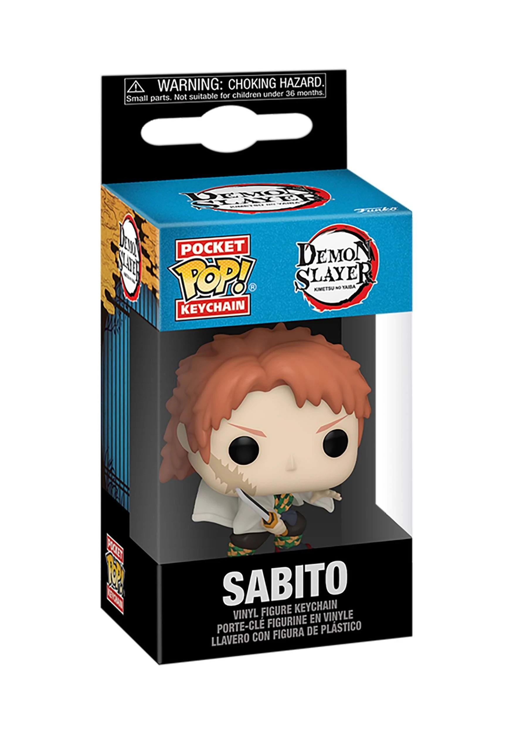 sticky Funko POP! Demon Slayer - Sabito(No Mask) kulcstartó