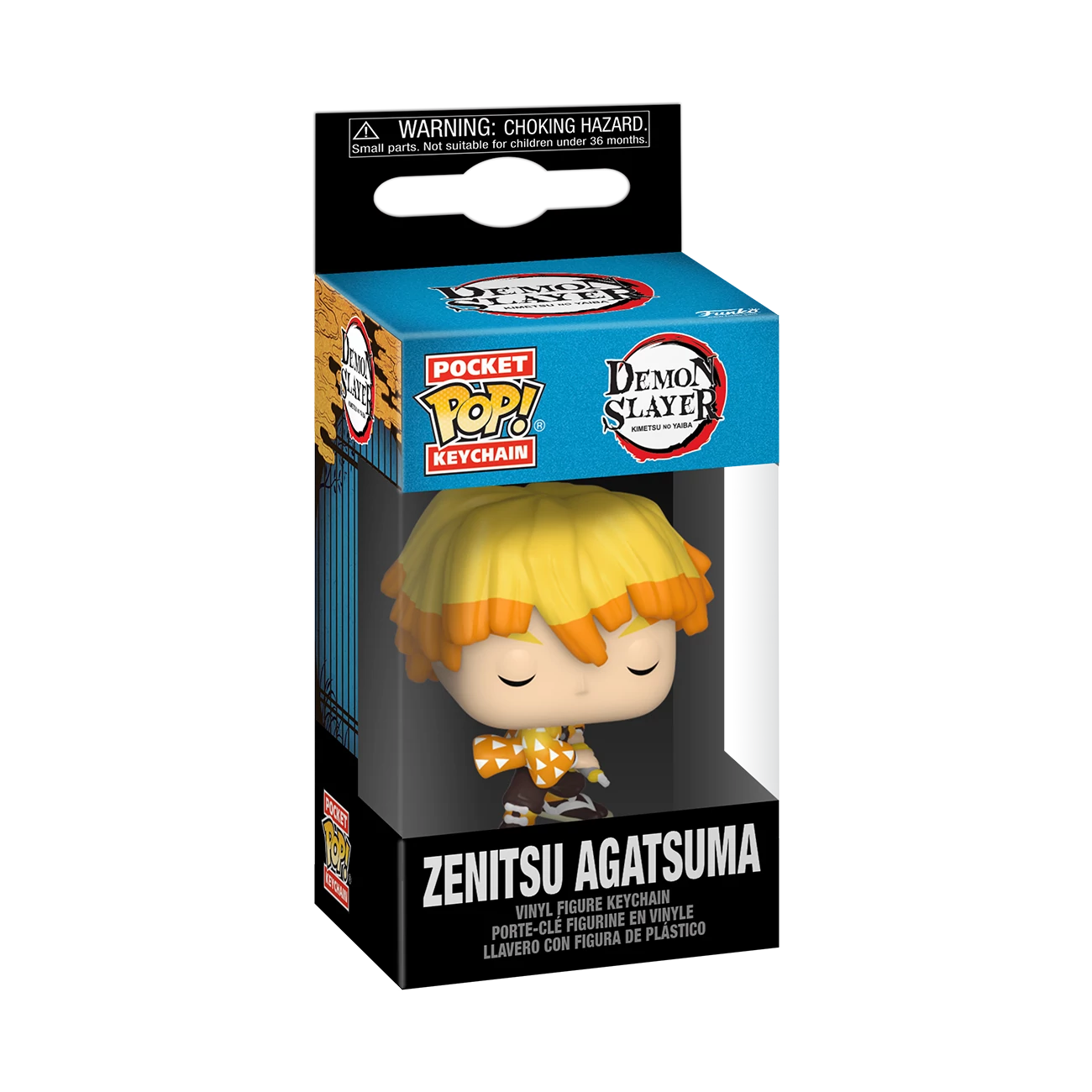 sticky Funko POP! Demon Slayer - Zenitsu kulcstartó