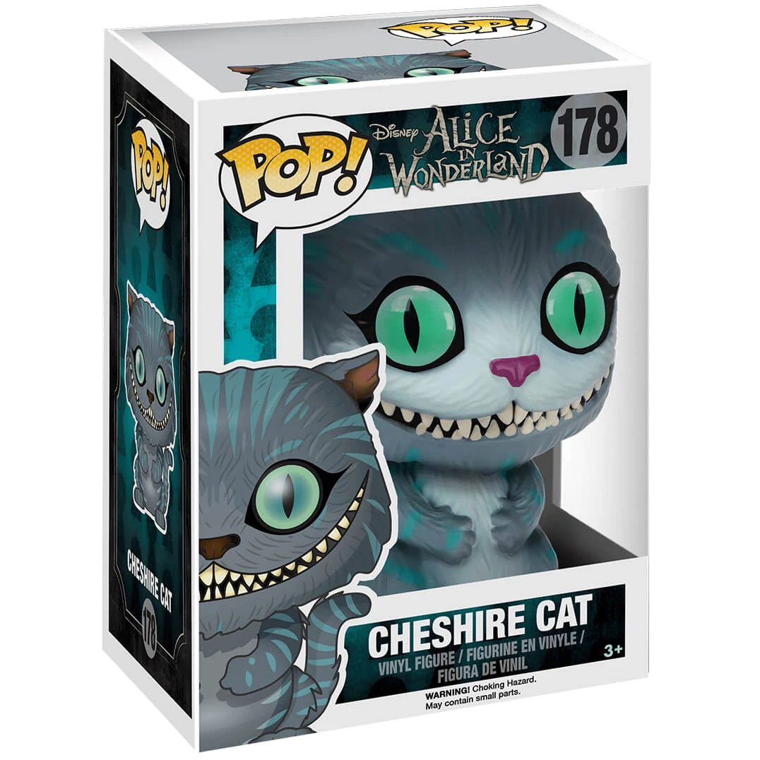 sticky Funko POP! Disney: Alice in Wonderland - Cheshire Cat figura #178