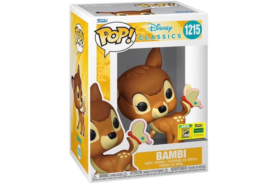 sticky Funko POP! Disney: Bambi 80th - Bambi figura #1215