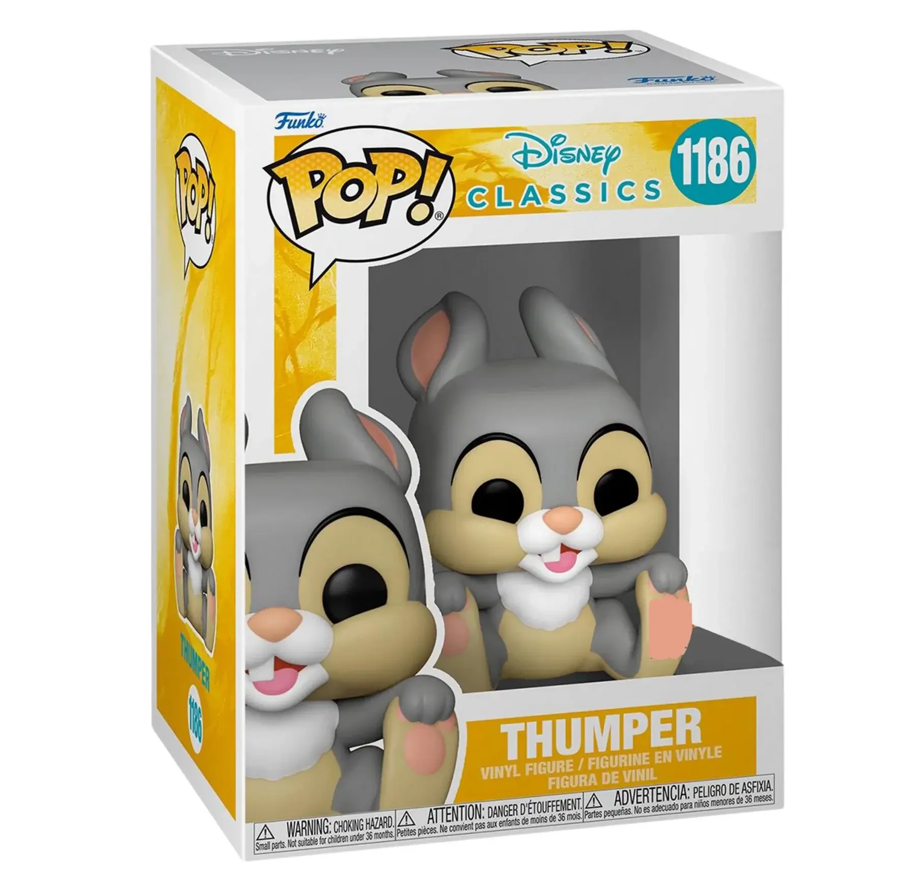 sticky Funko Pop! Disney: Classics - Thumper (Holding Toes) figura #1186