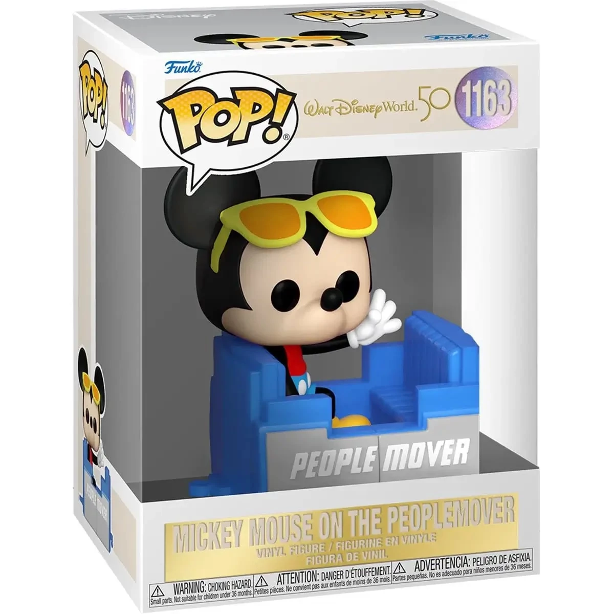 sticky Funko POP! Walt Disney World 50th - People Mover Mickey figura #1163