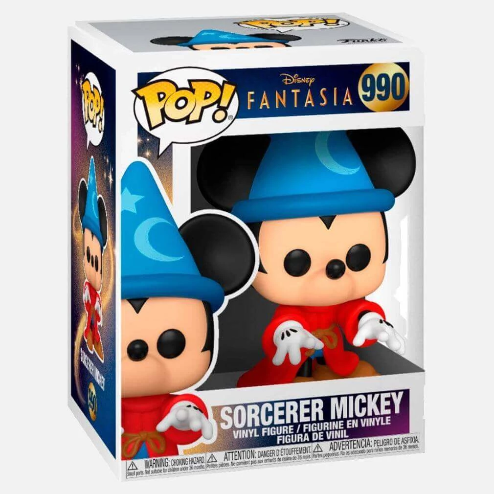 sticky Funko Pop! Disney: Fantasia 80Th - Sorcerer Mickey figura #990