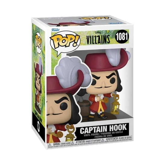 sticky Funko POP! Disney: Villains - Captain Hook figura #1081