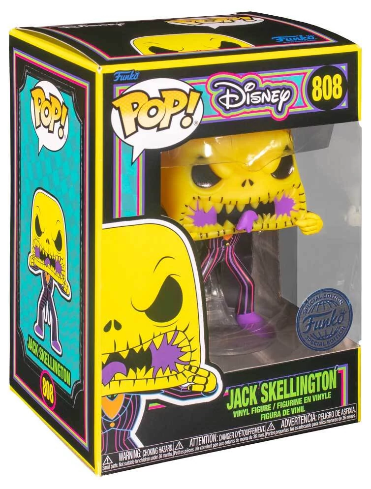 sticky Funko Pop! Disney: Nightmare Before Christmas - Jack Skellington figura #808