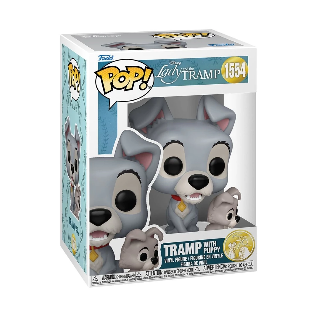 sticky Funko POP! Disney: LatT - Tramp w/puppy