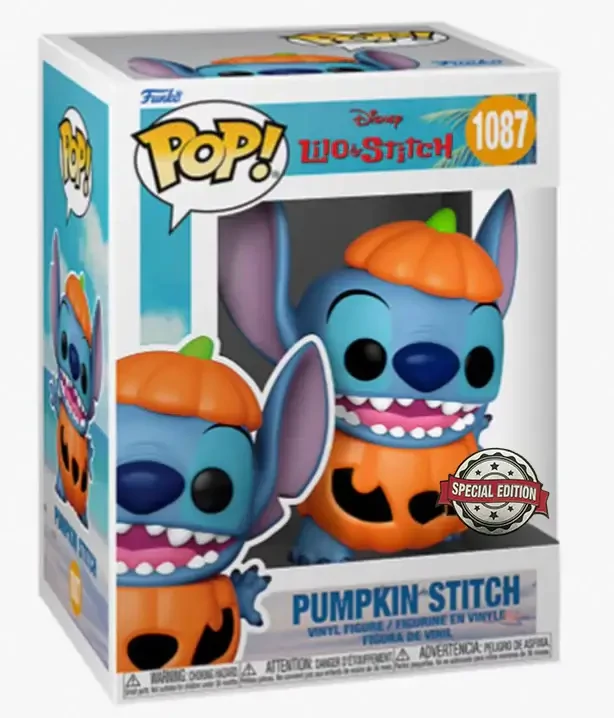 sticky Funko POP! Disney: Lilo & Stitch - Pumpkin Stitch figura