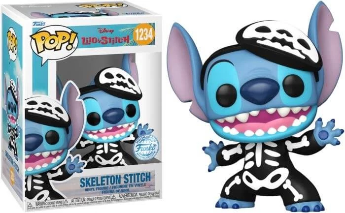 sticky Funko POP! Disney: Lilo &Stitch - Skeleton Stitch figura