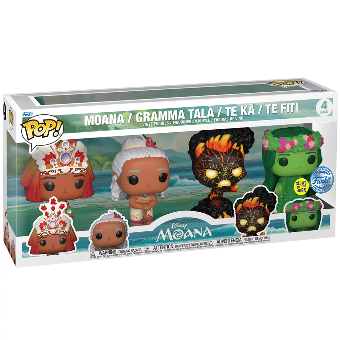 sticky Funko POP! Disney: Moana - 4 pack figura