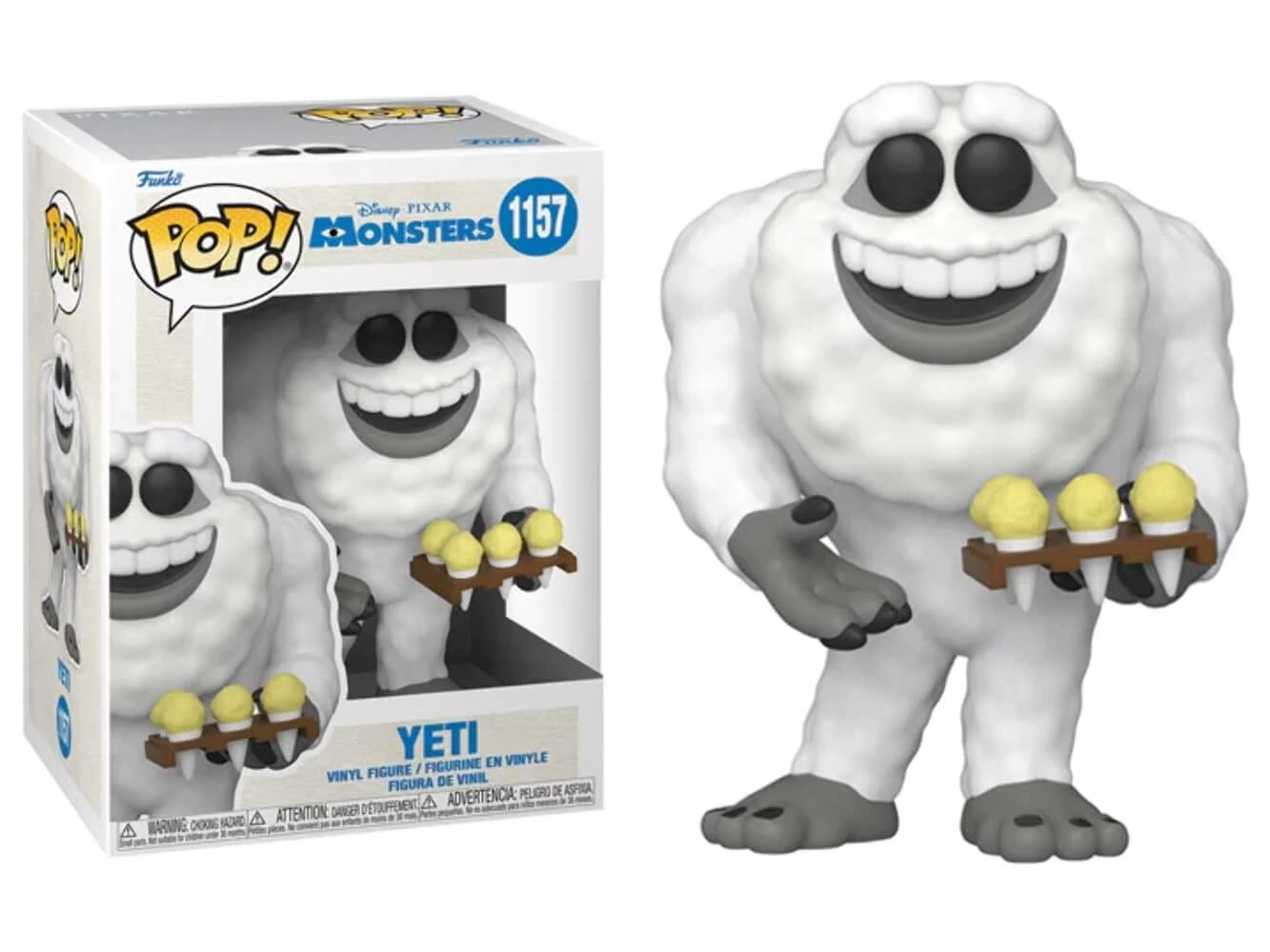 sticky Funko Pop! Disney: Monsters - Yeti figura #1157