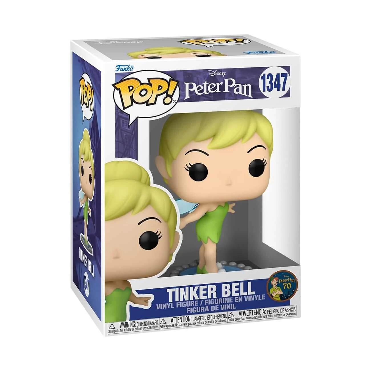 sticky Funko POP! Disney: Peter Pan70th - Tinker Bell on mirror figura