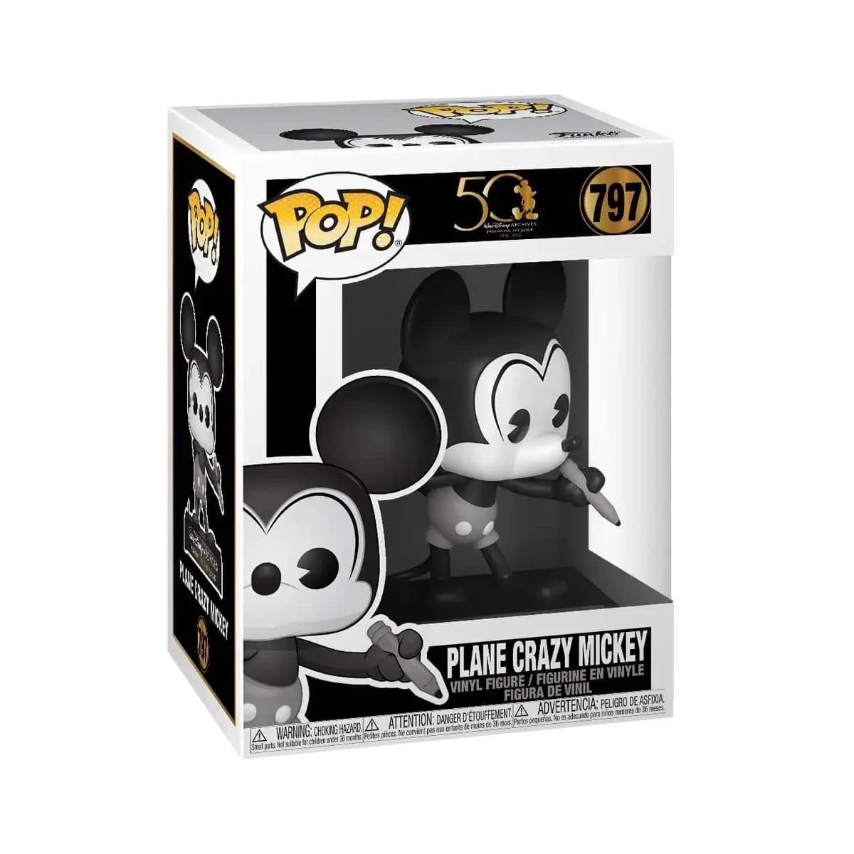 sticky Funko POP! Disney: Plane Crazy Mickey Mouse figura