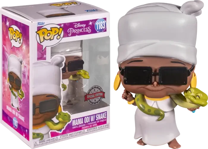 sticky Funko Pop! Disney: Princess & Frog - Mama Odi with Snake figura #1183