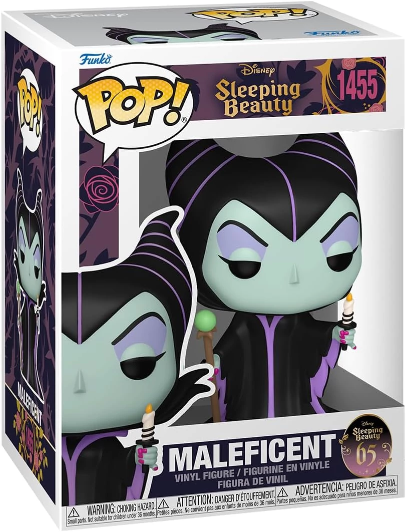 sticky Funko POP! Disney: Sleeping Beauty 65th - Maleficent w/Candle figura #1455