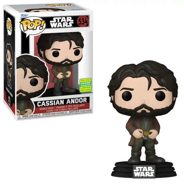 sticky Funko Pop! Disney: Star Wars - Cassian Andor figura #534