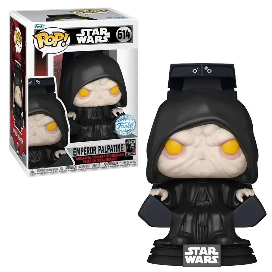 sticky Funko Pop! Disney Star Wars: Return of the Jedi 40th - Emperor Palpatine figura #614