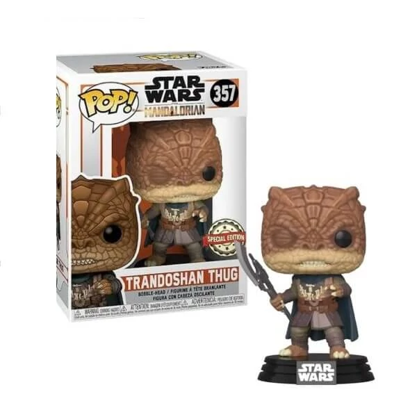 sticky Funko POP! Disney Star Wars The Mandalorian - Trandoshan Thug (SE) figura #357 Bobble-Head