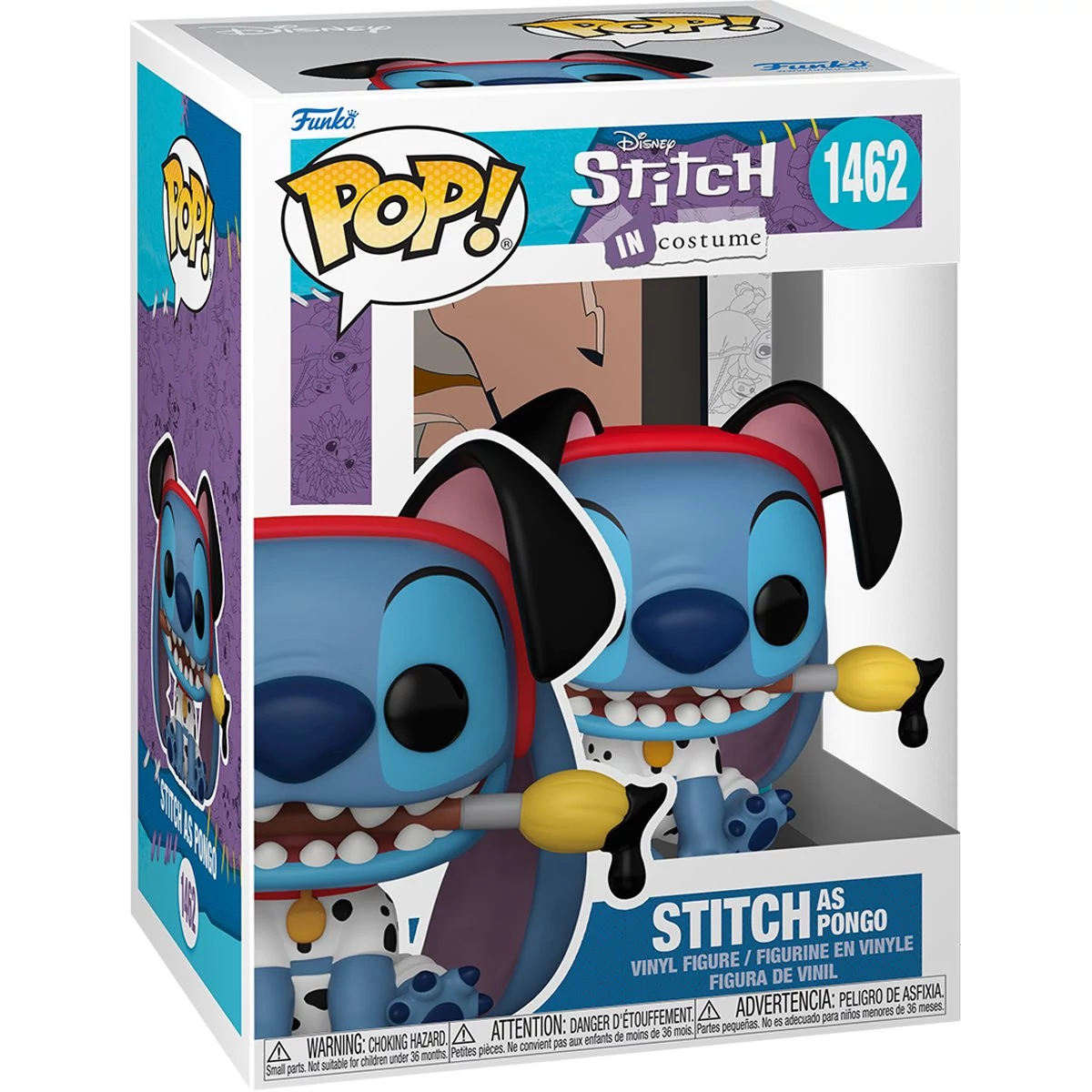 sticky Funko POP! Disney: Stitch Costume -  101 Dalmatians PONGO figura